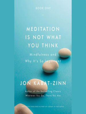 cover image of Meditation Is Not What You Think